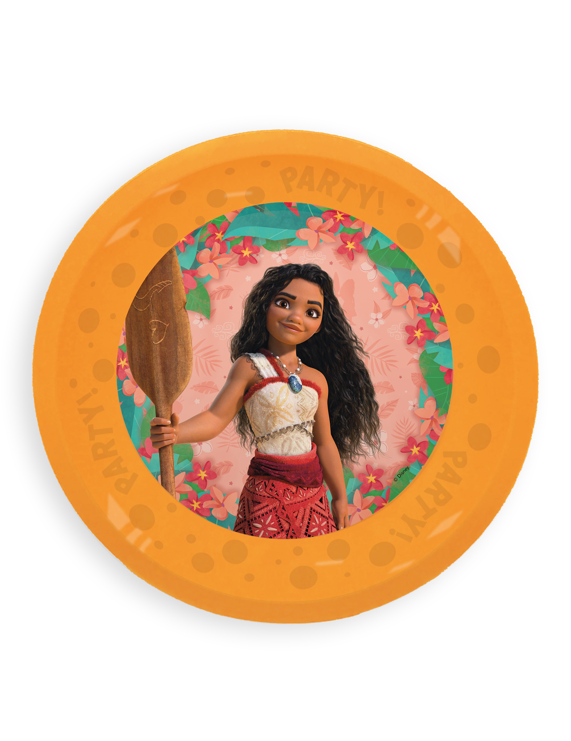 4 Assiettes réutilisables Vaiana 2 21 cm