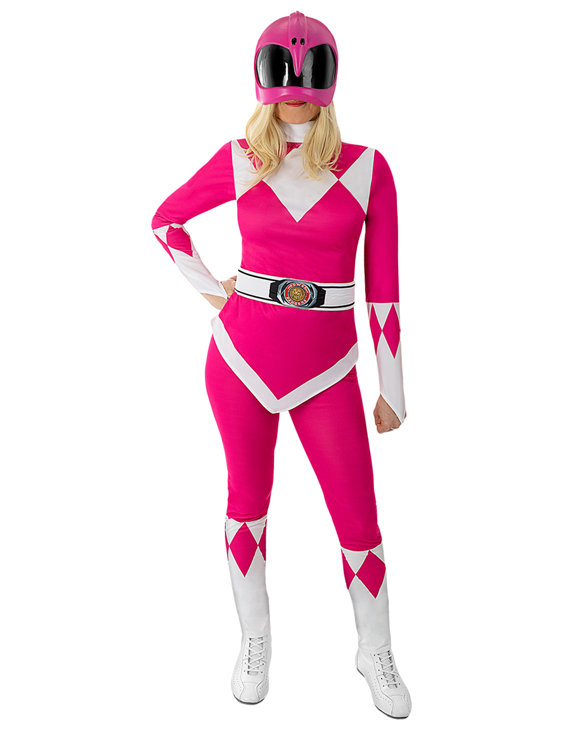 Déguisement Power Ranger rose adulte