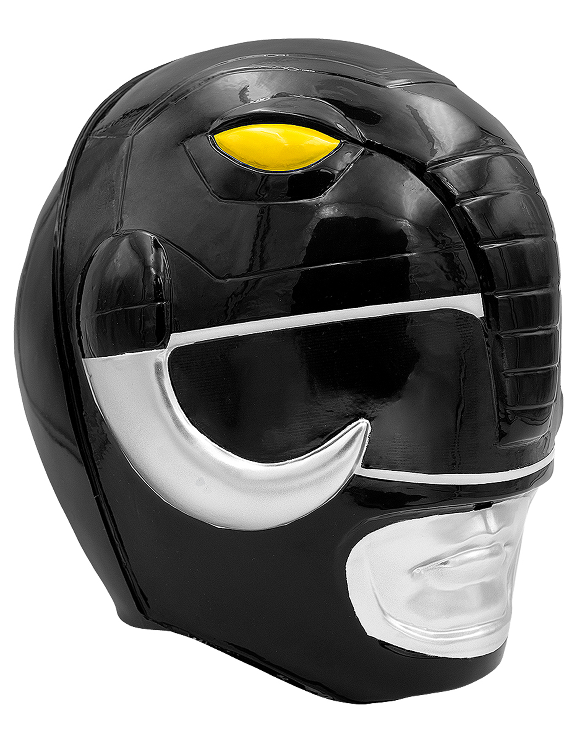 Casque Power Ranger noir adulte