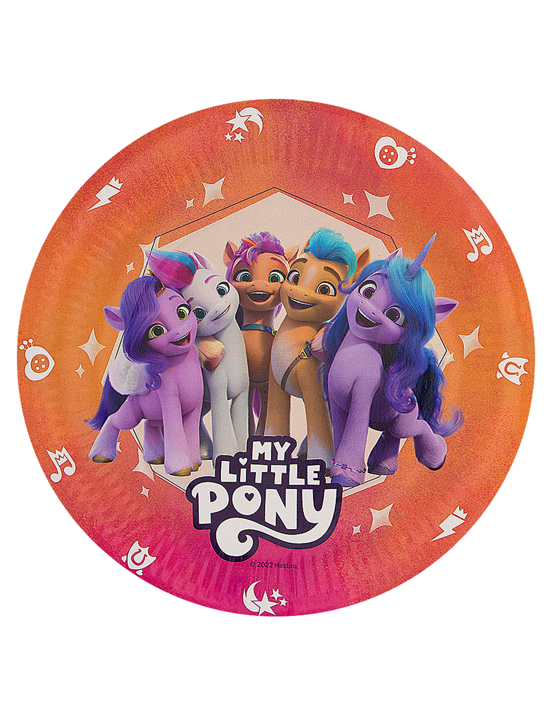 8 assiettes My Little Pony 23cm