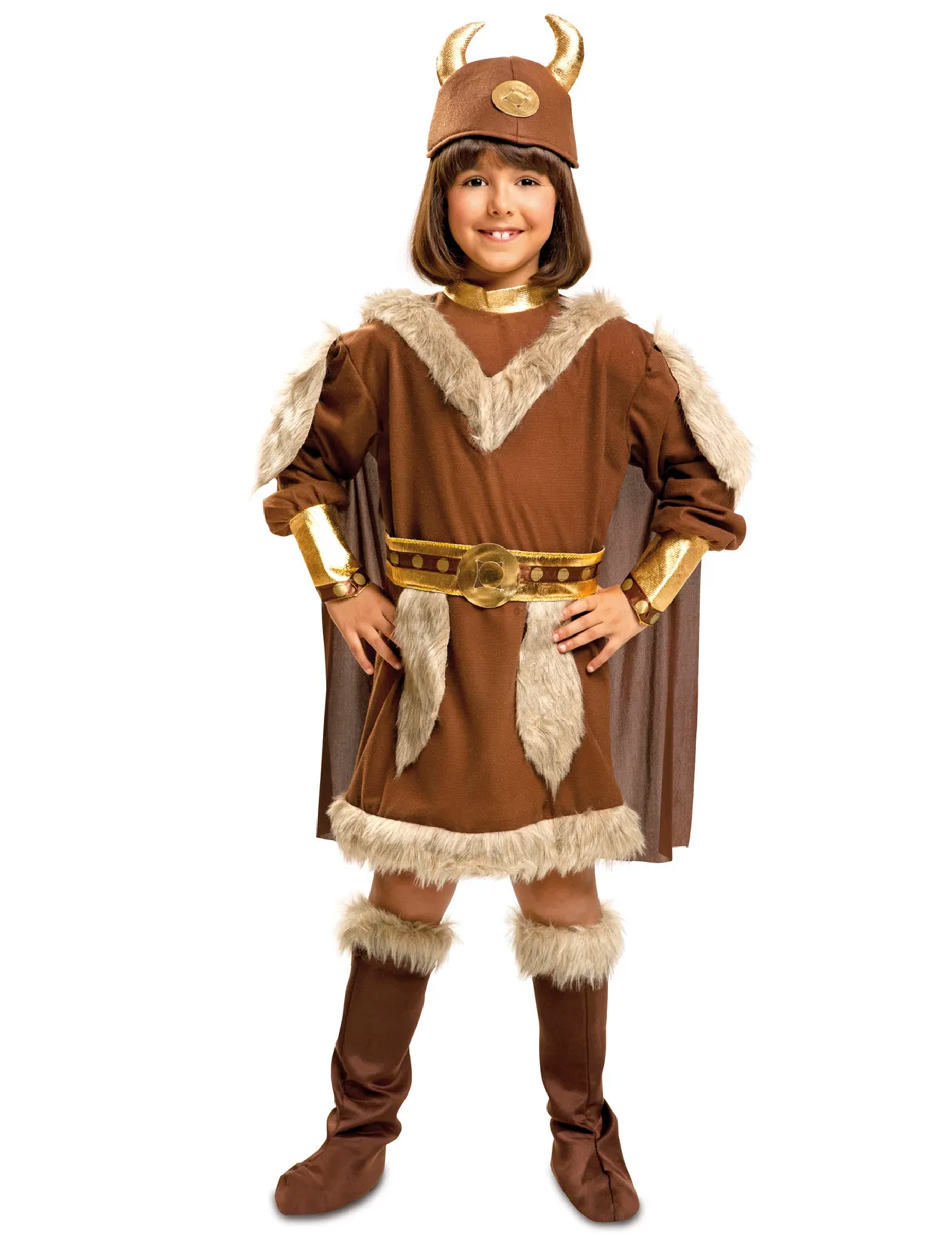 Déguisement viking à fourrure enfant
