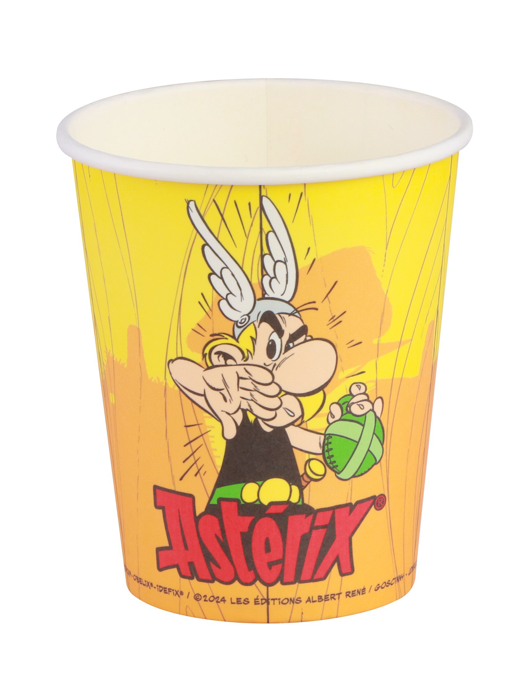 8 Gobelets en carton Astérix 250 ml