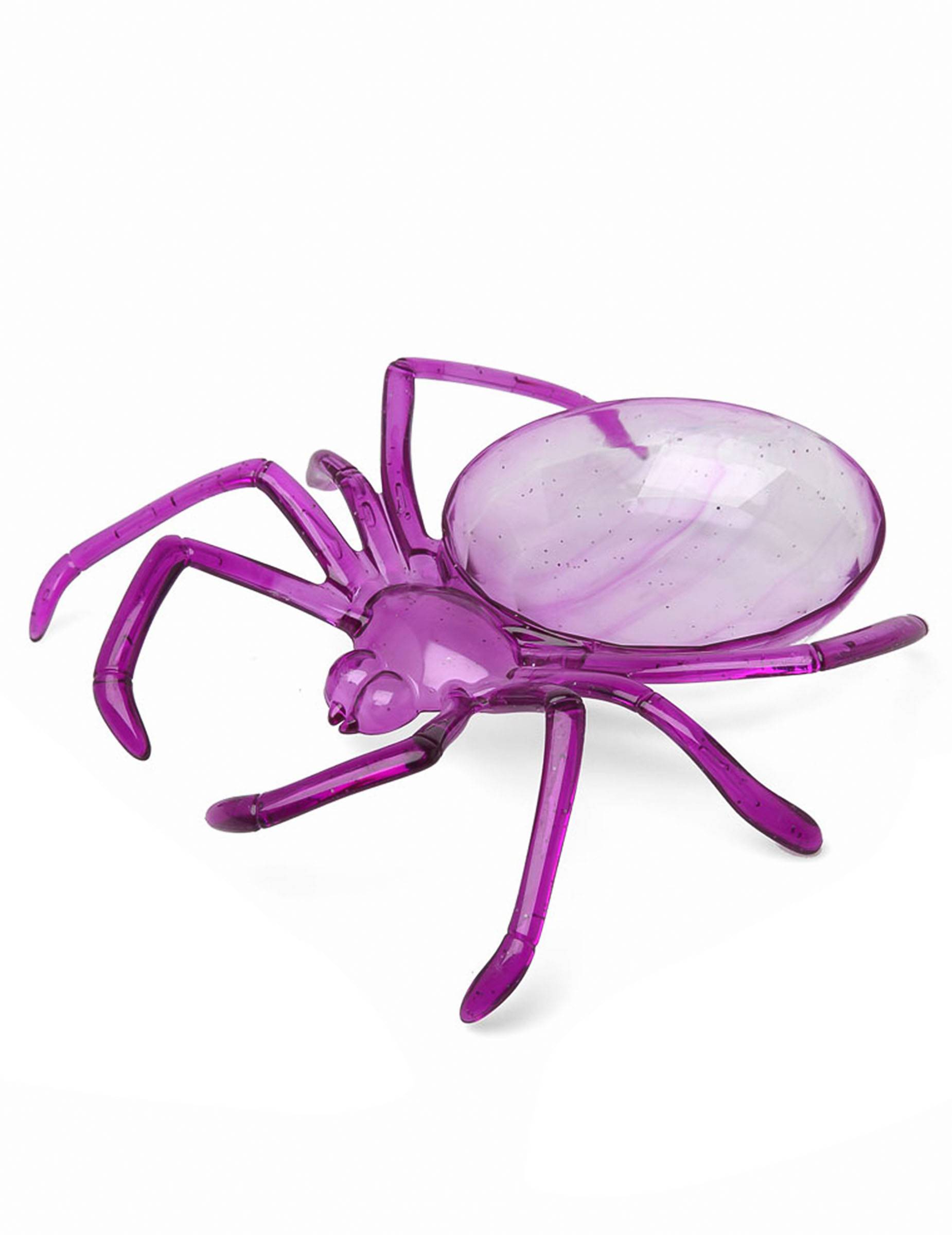 Plateau araignée violet 24 x 23 cm