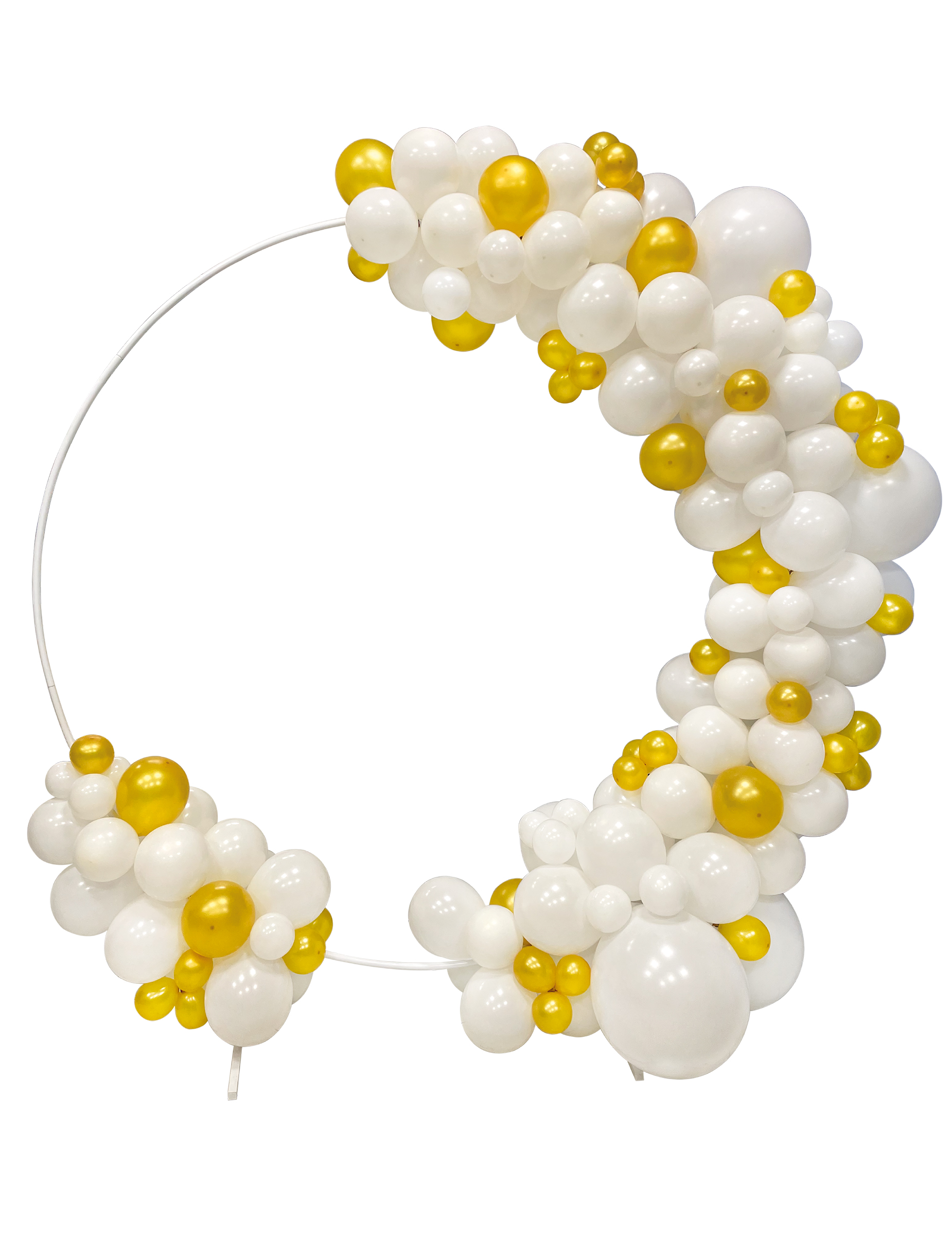 Support arche ronde en métal pour ballons 2m