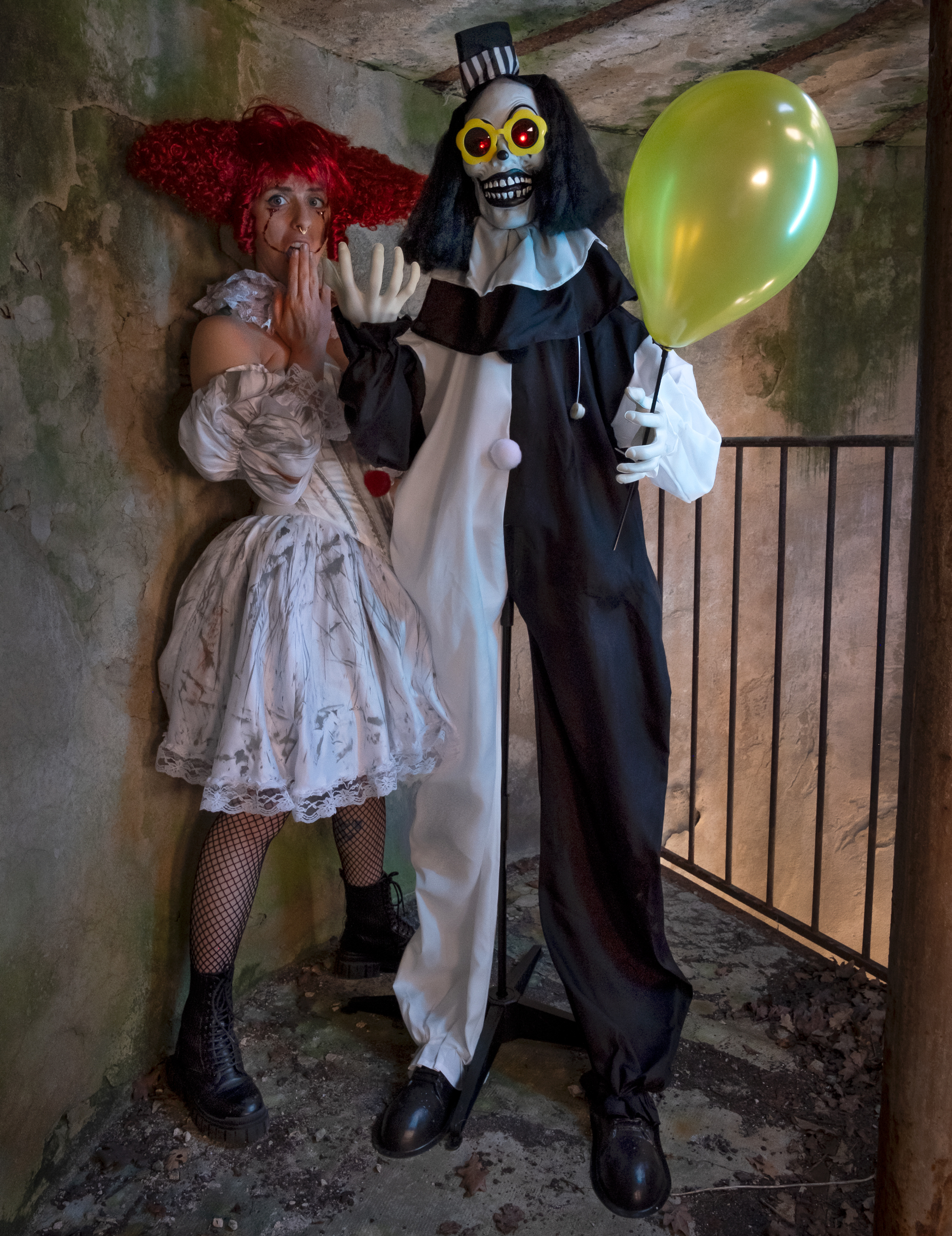 Clown Effrayant Animé 173 cm