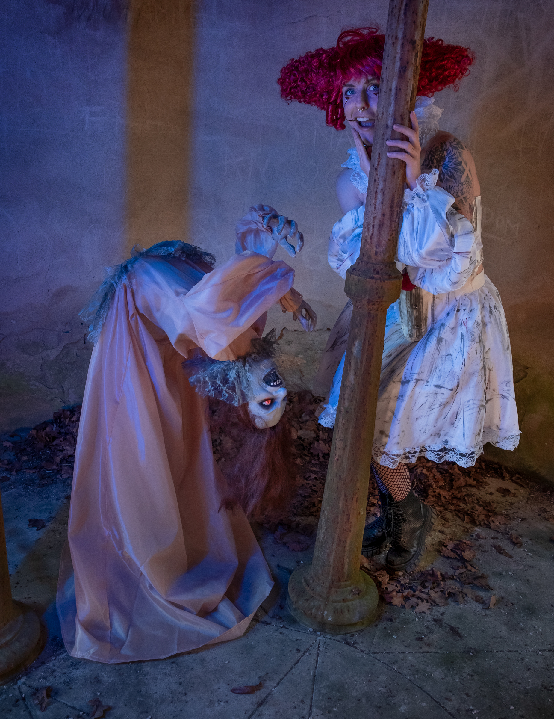 La Dame Maudite Animée 130 cm