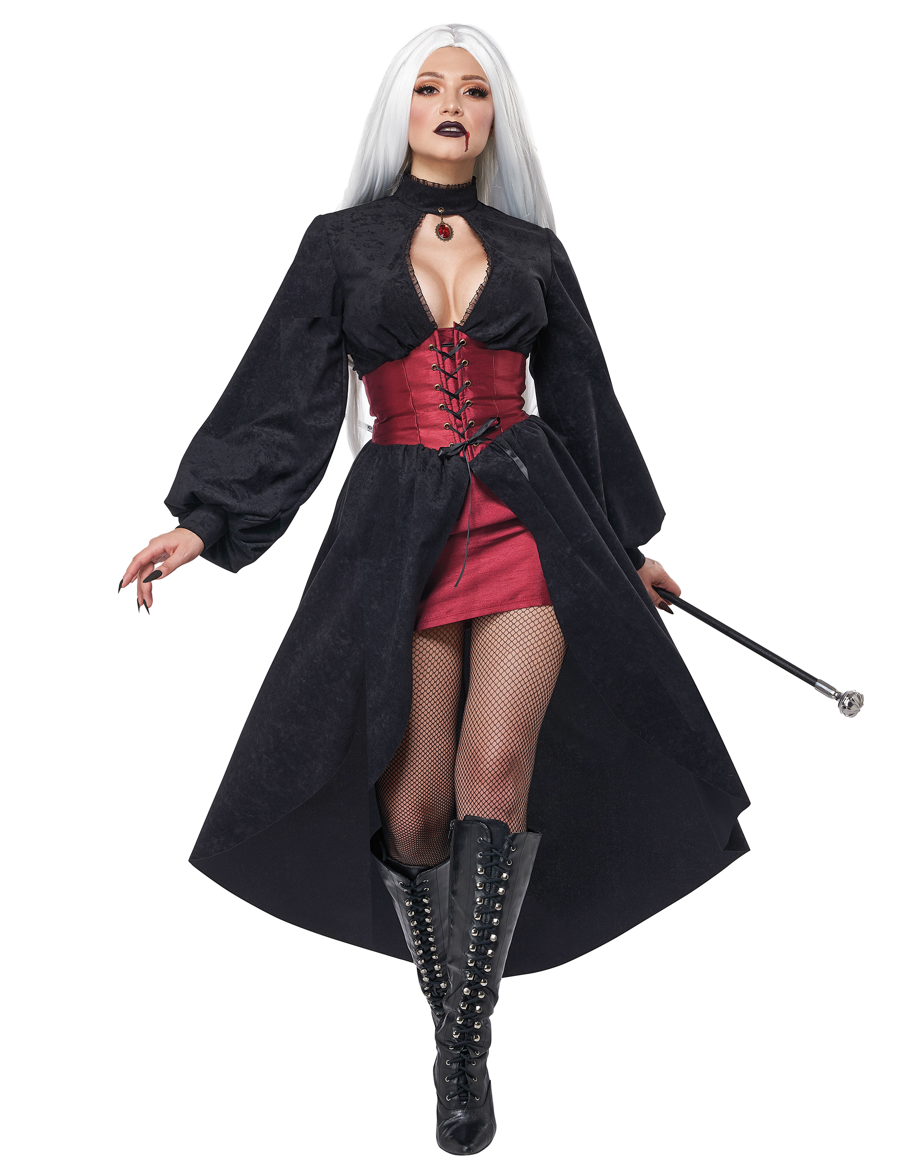 Déguisement vampire à corset luxe femme