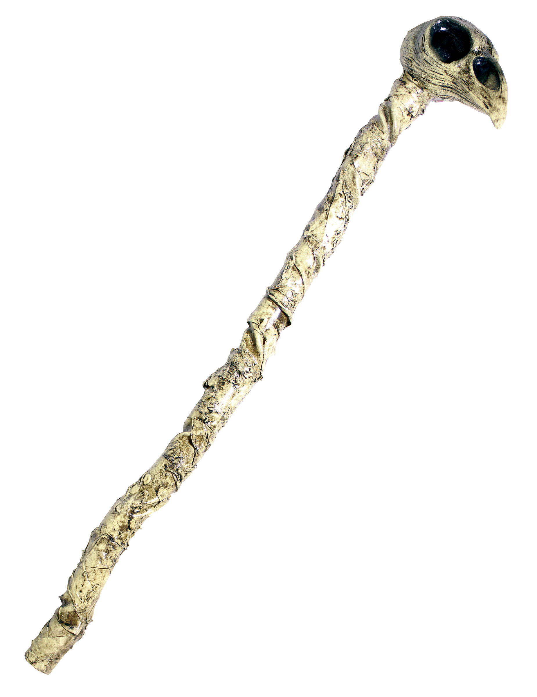 Sceptre crâne corbeau médecin de la peste luxe