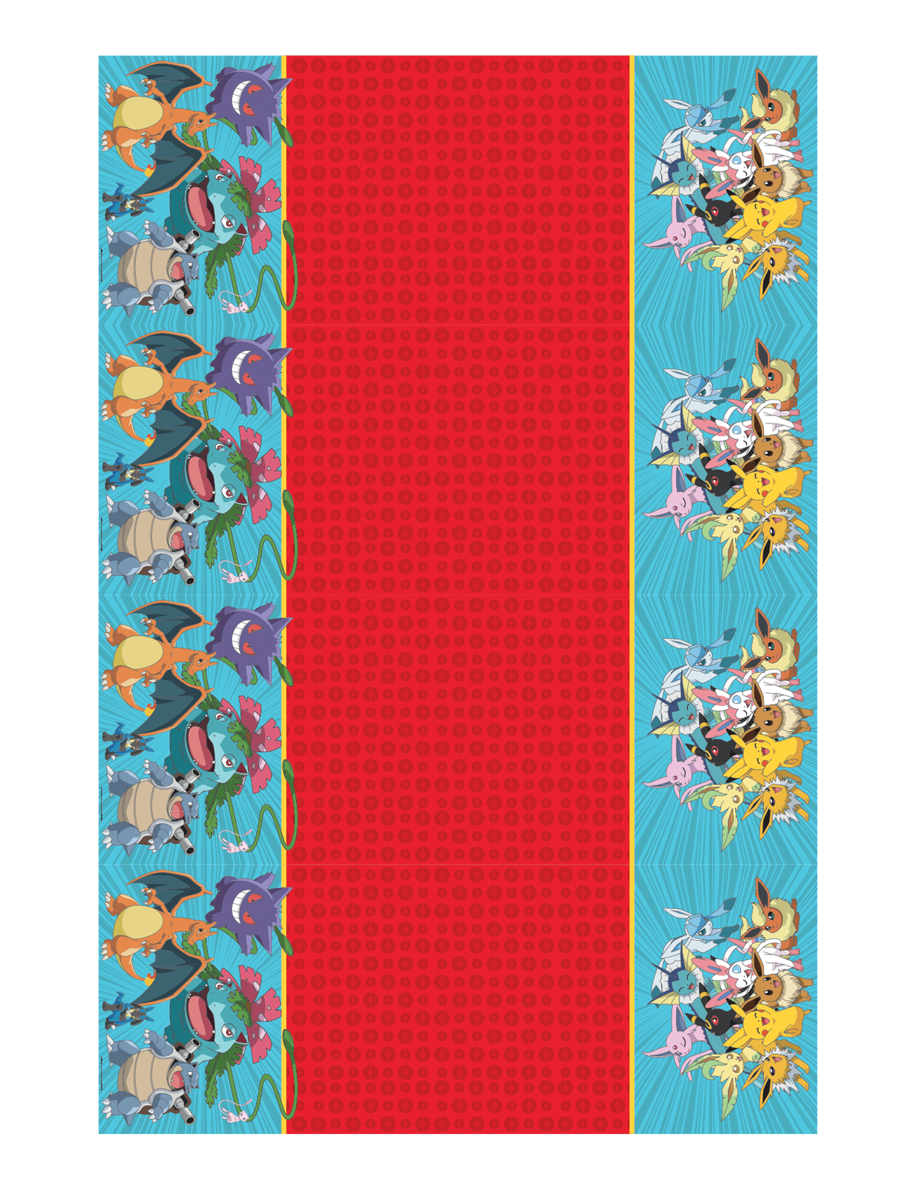 Nappe en plastique Pokémon Next Generation 120 x180 cm