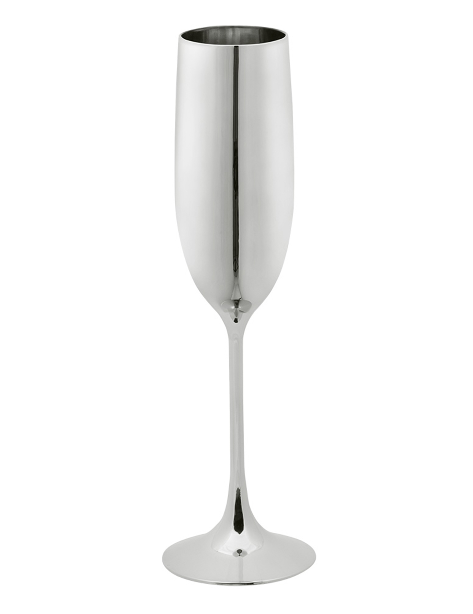 Flûte à champagne argent