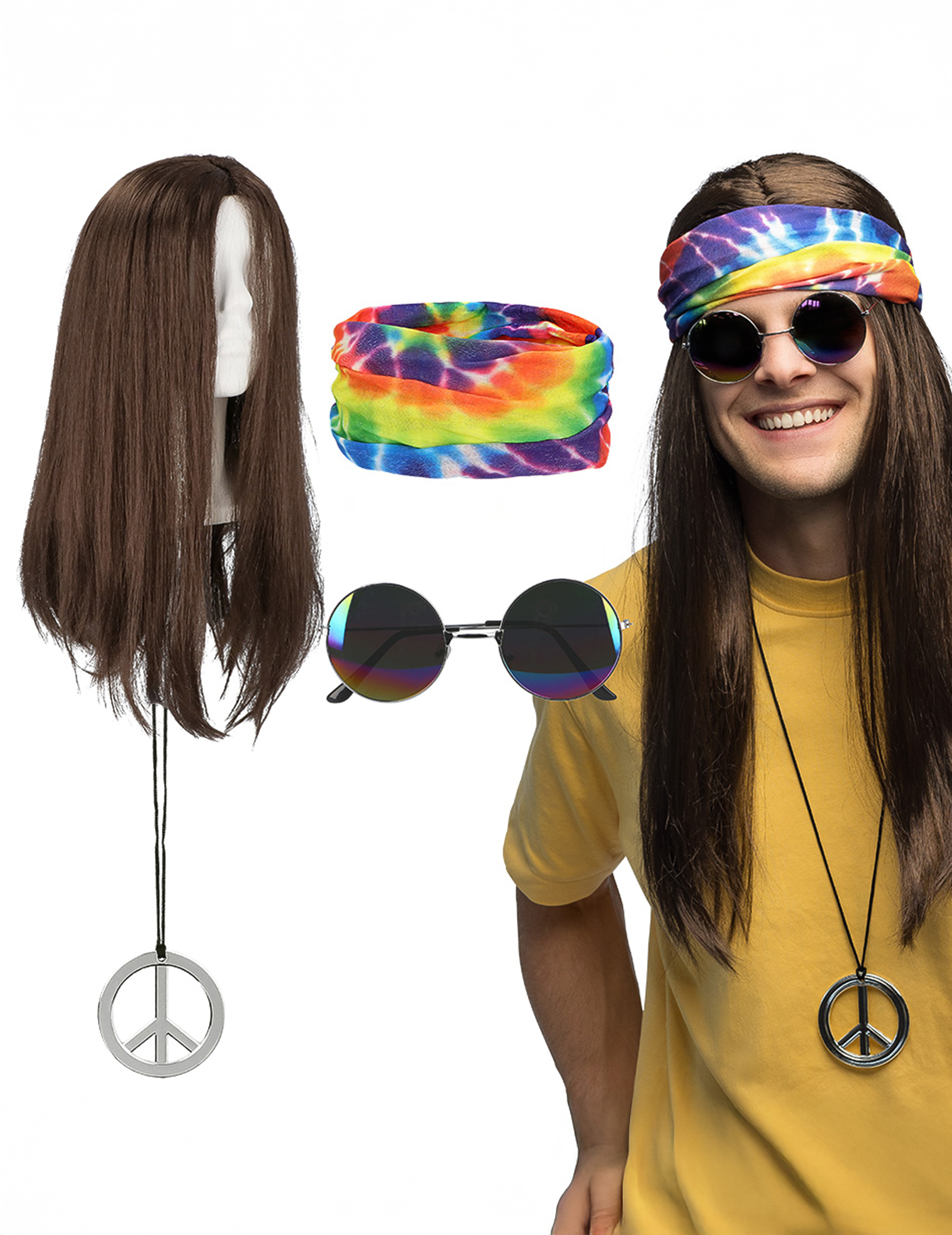 Set Hippie adulte