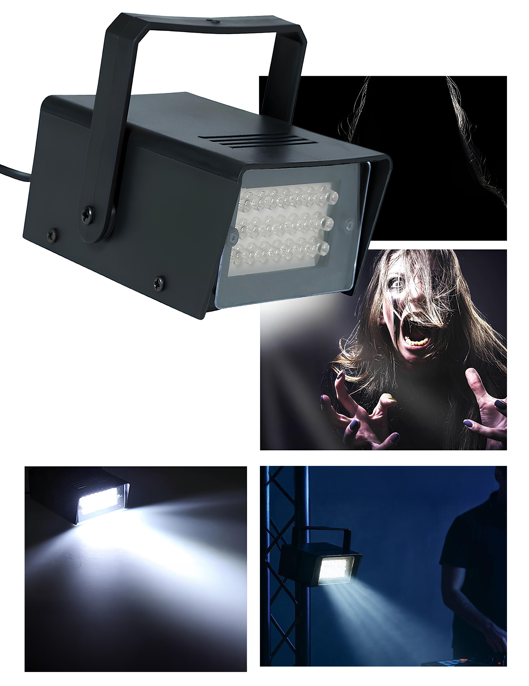 Projecteur lumière Flash stroboscopique 35