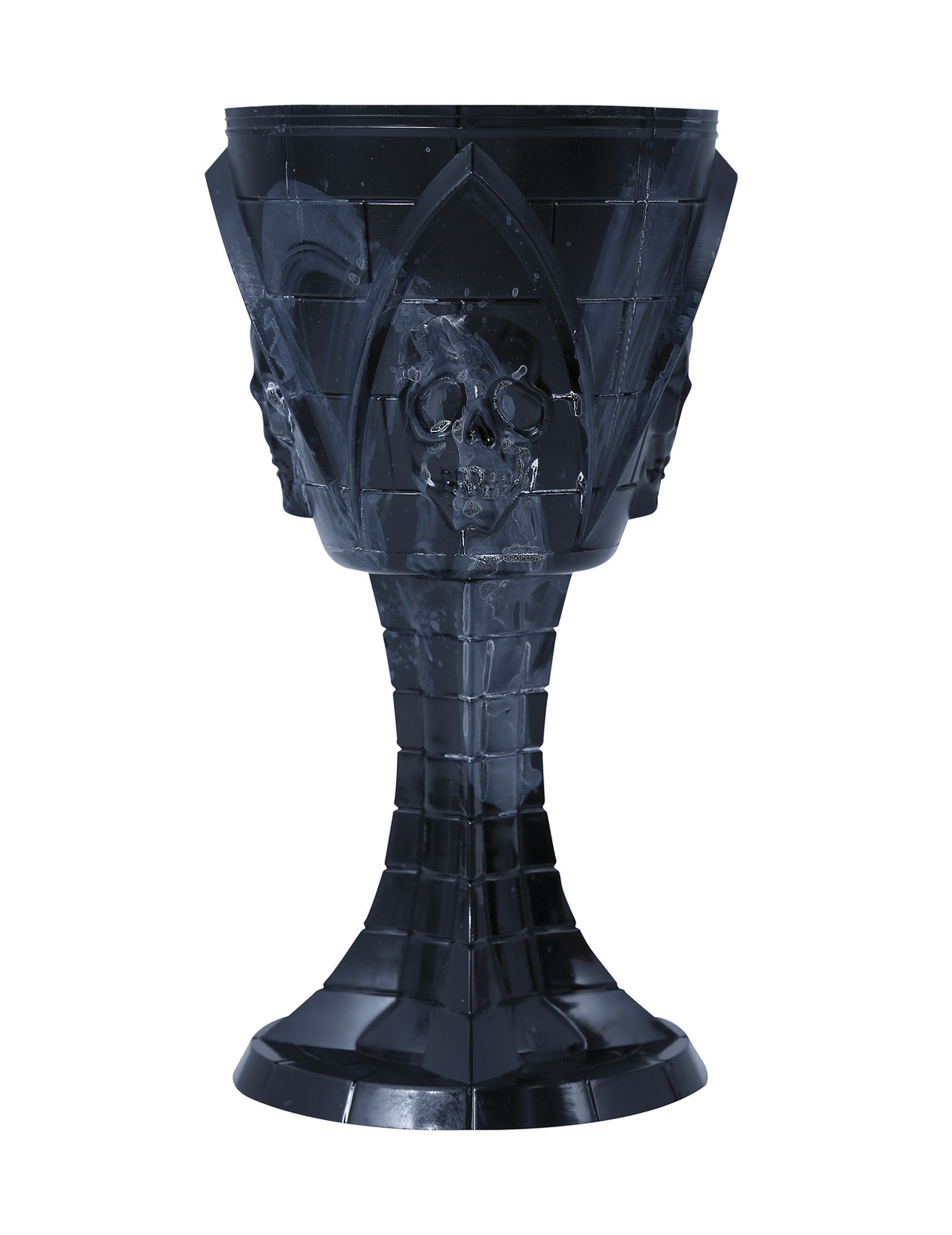 Verre à pied tête de mort