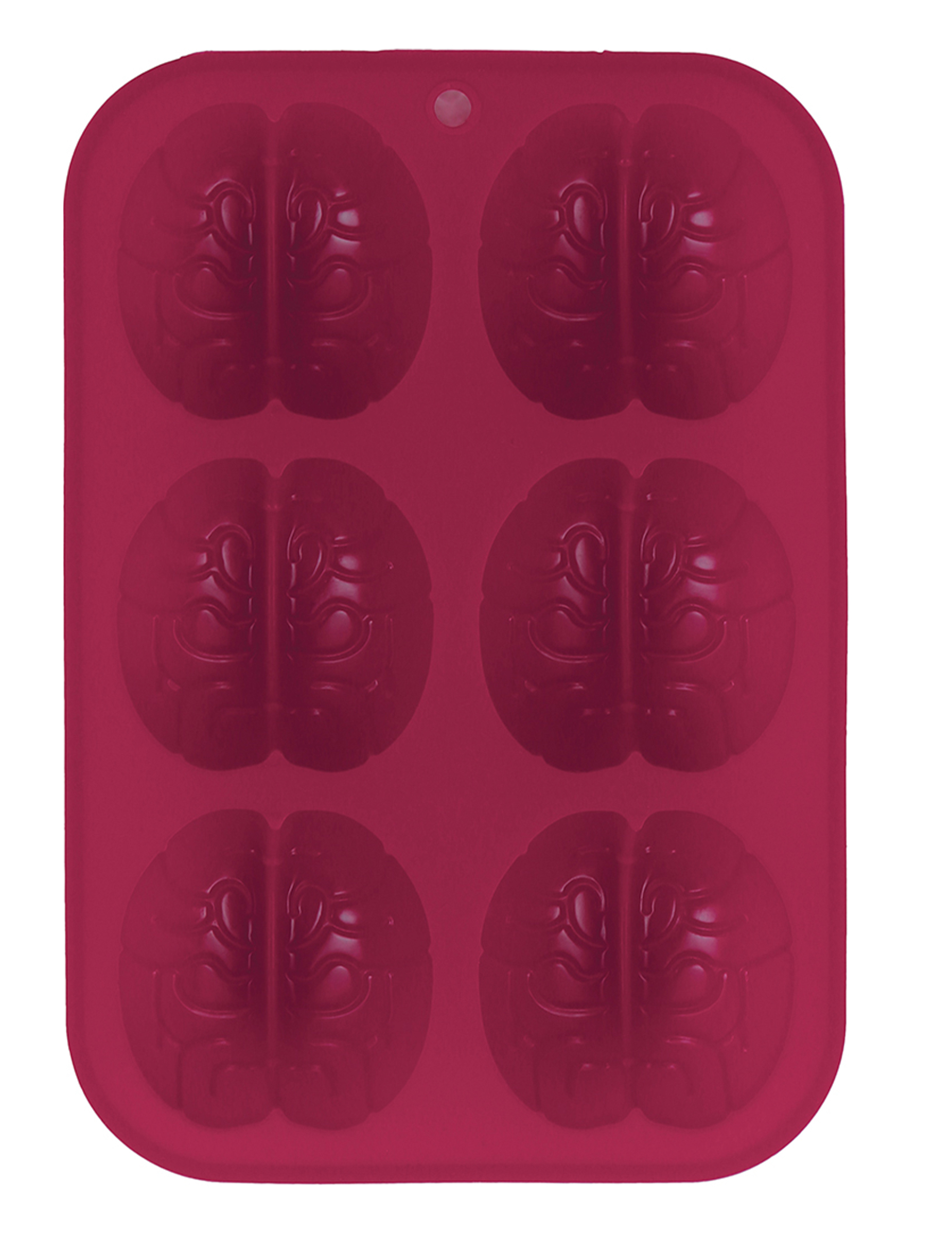 Moule silicone 6 cerveaux