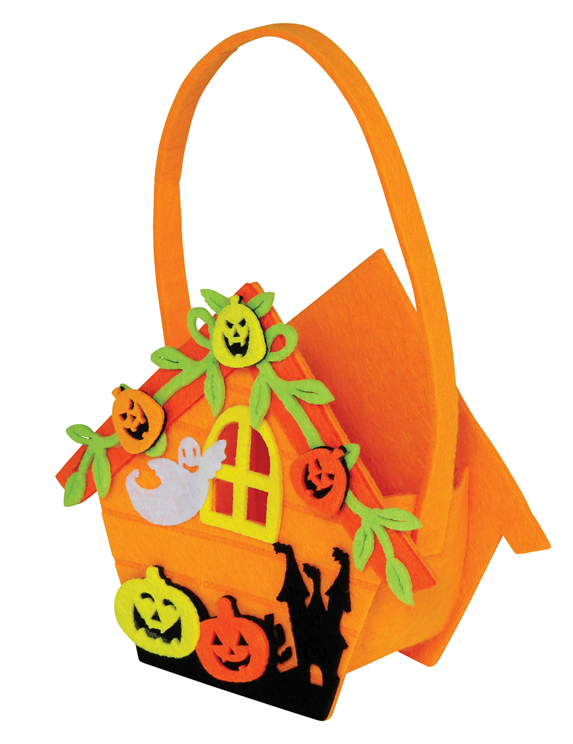 Sac à bonbons maison d'Halloween