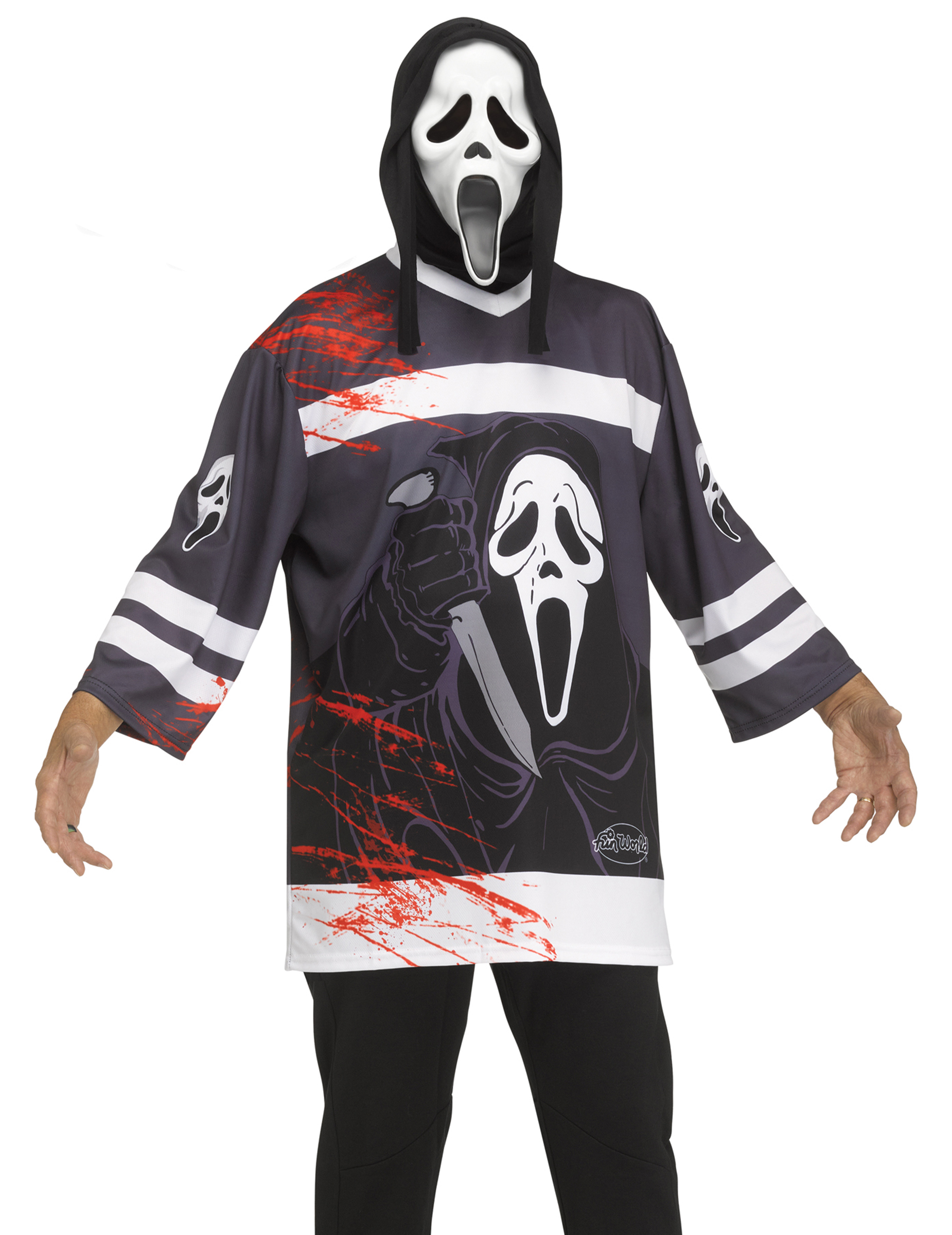 Déguisement Scream hockey adulte