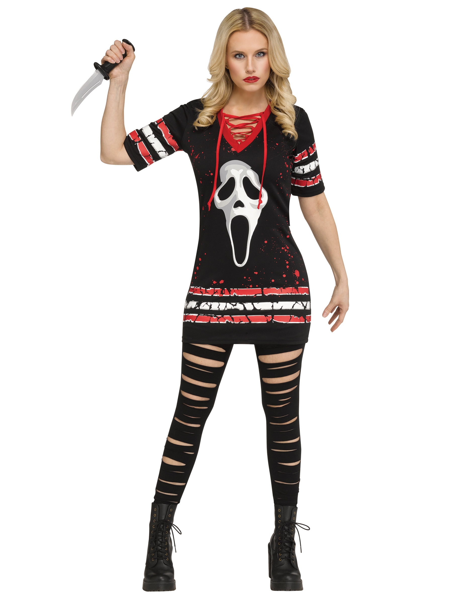 Déguisement Scream hockey femme