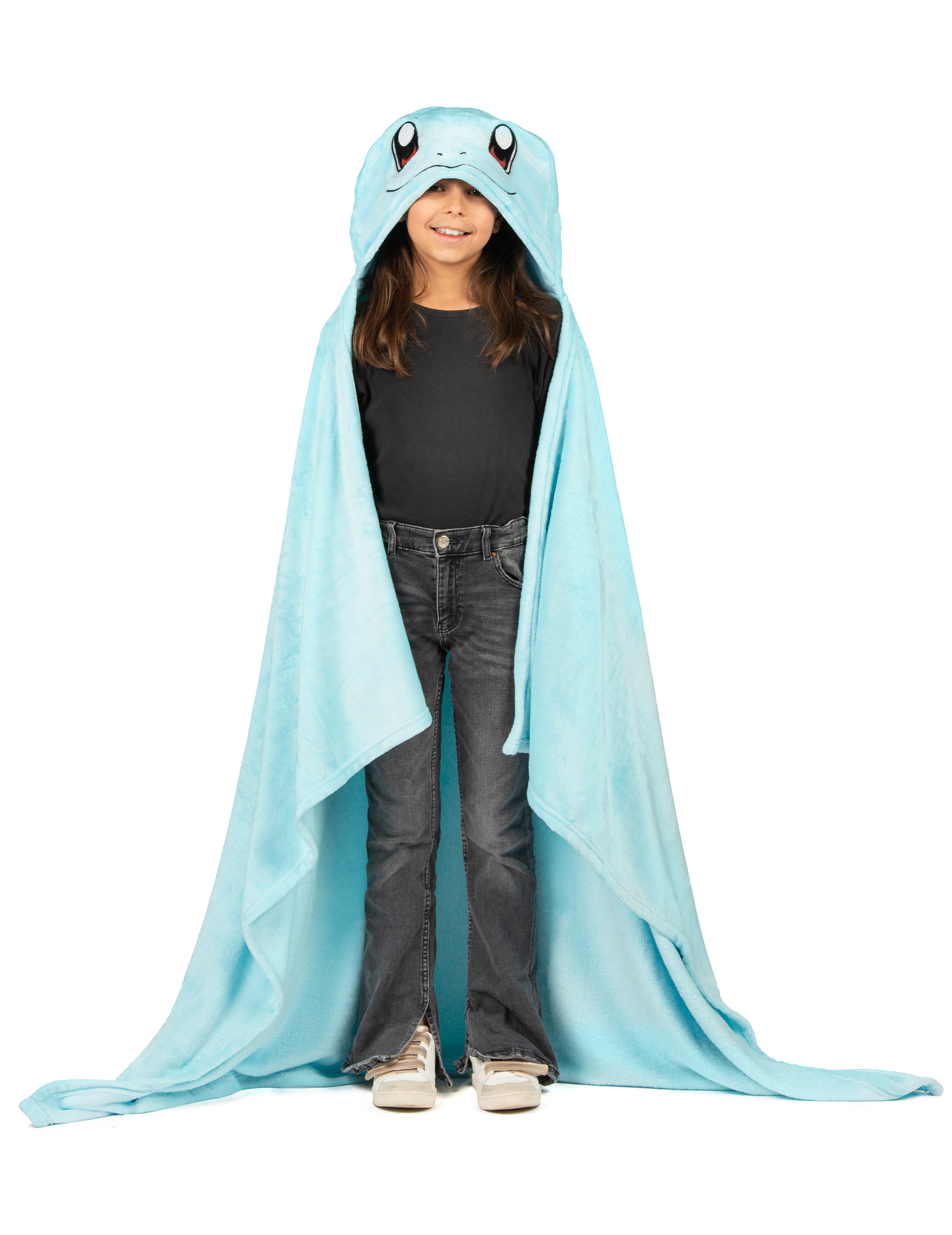 Déguisement Carapuce Plaid Polaire à Capuche Enfant Pokémon