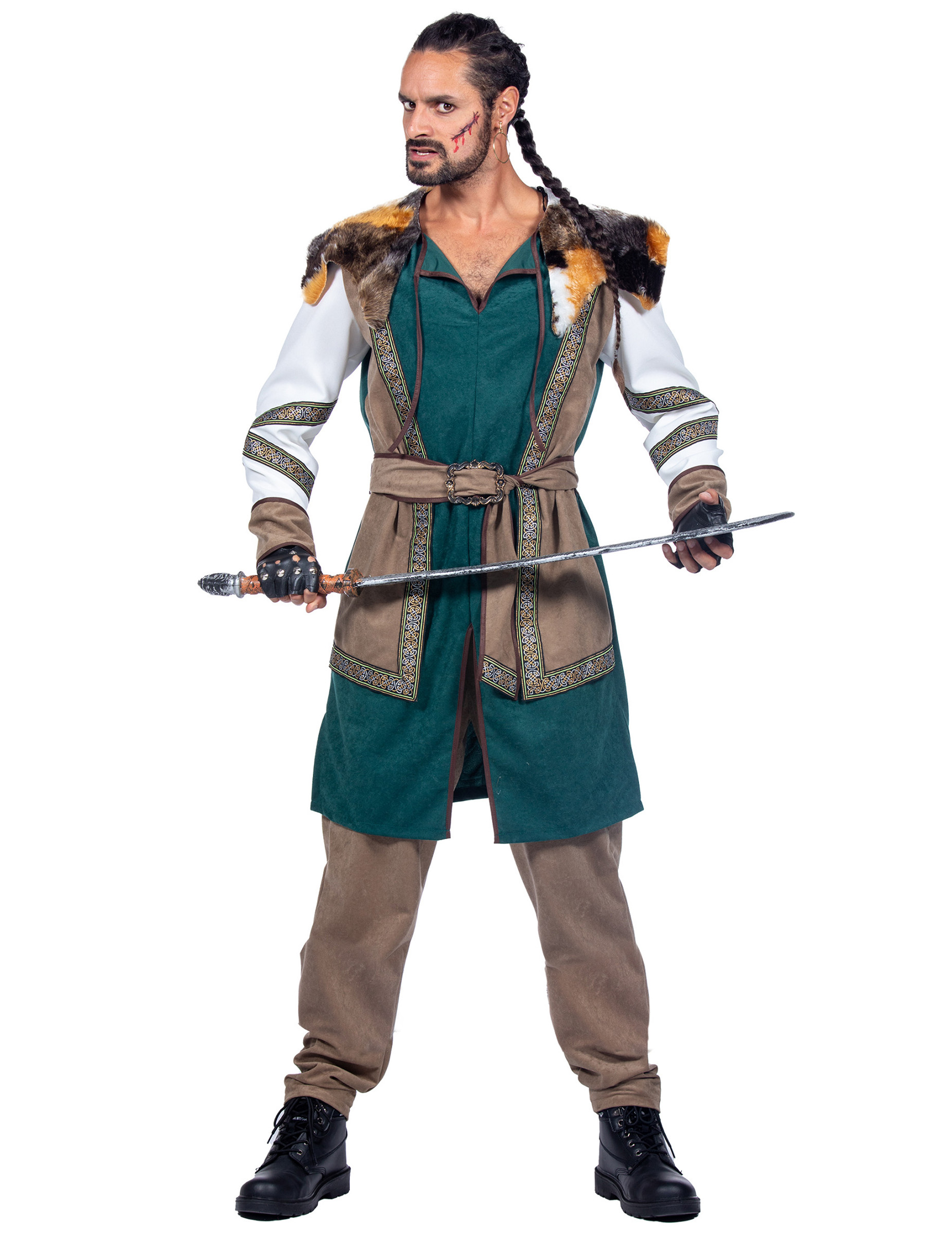 Déguisement guerrier viking luxe homme