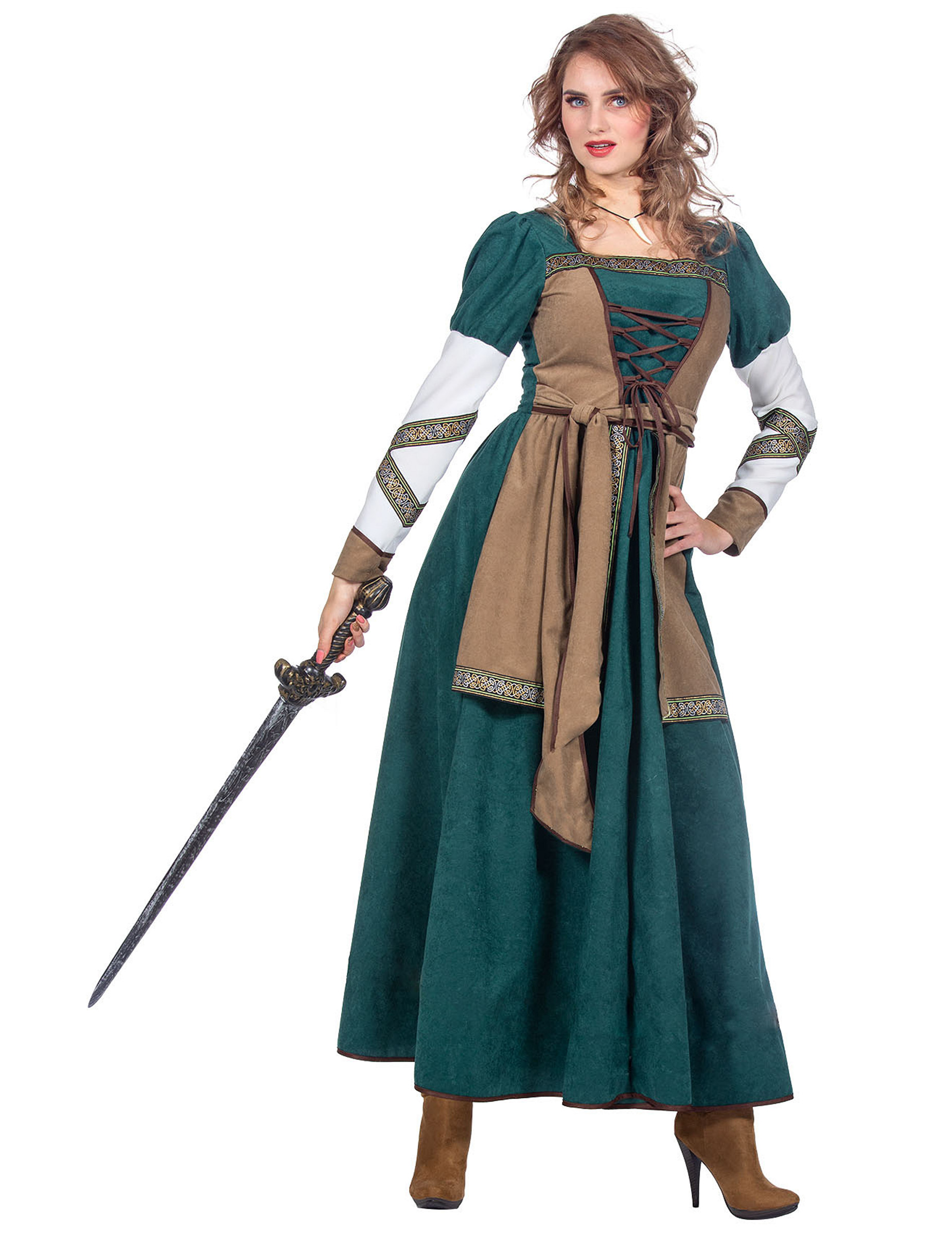 Déguisement guerrière viking luxe femme