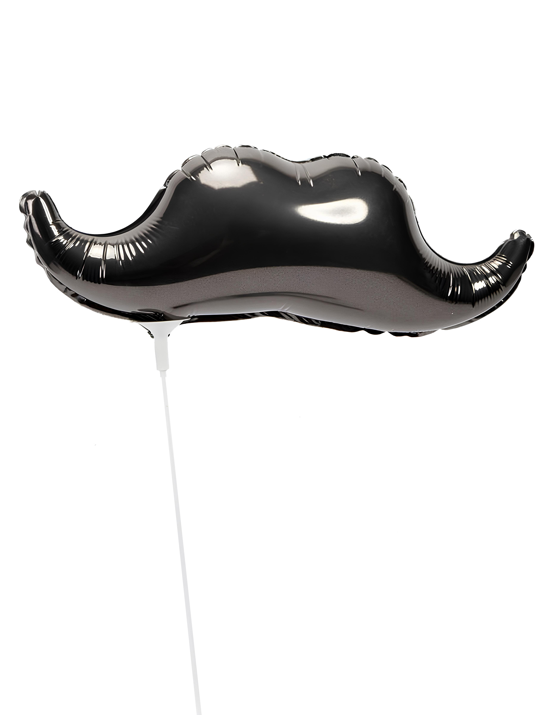 Petit ballon en aluminium Moustache 35 cm