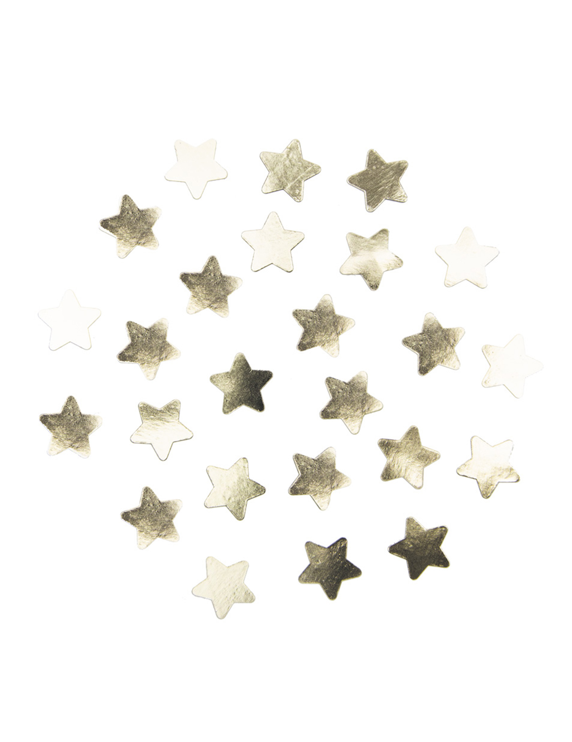 Confettis de table étoiles dorés 100g