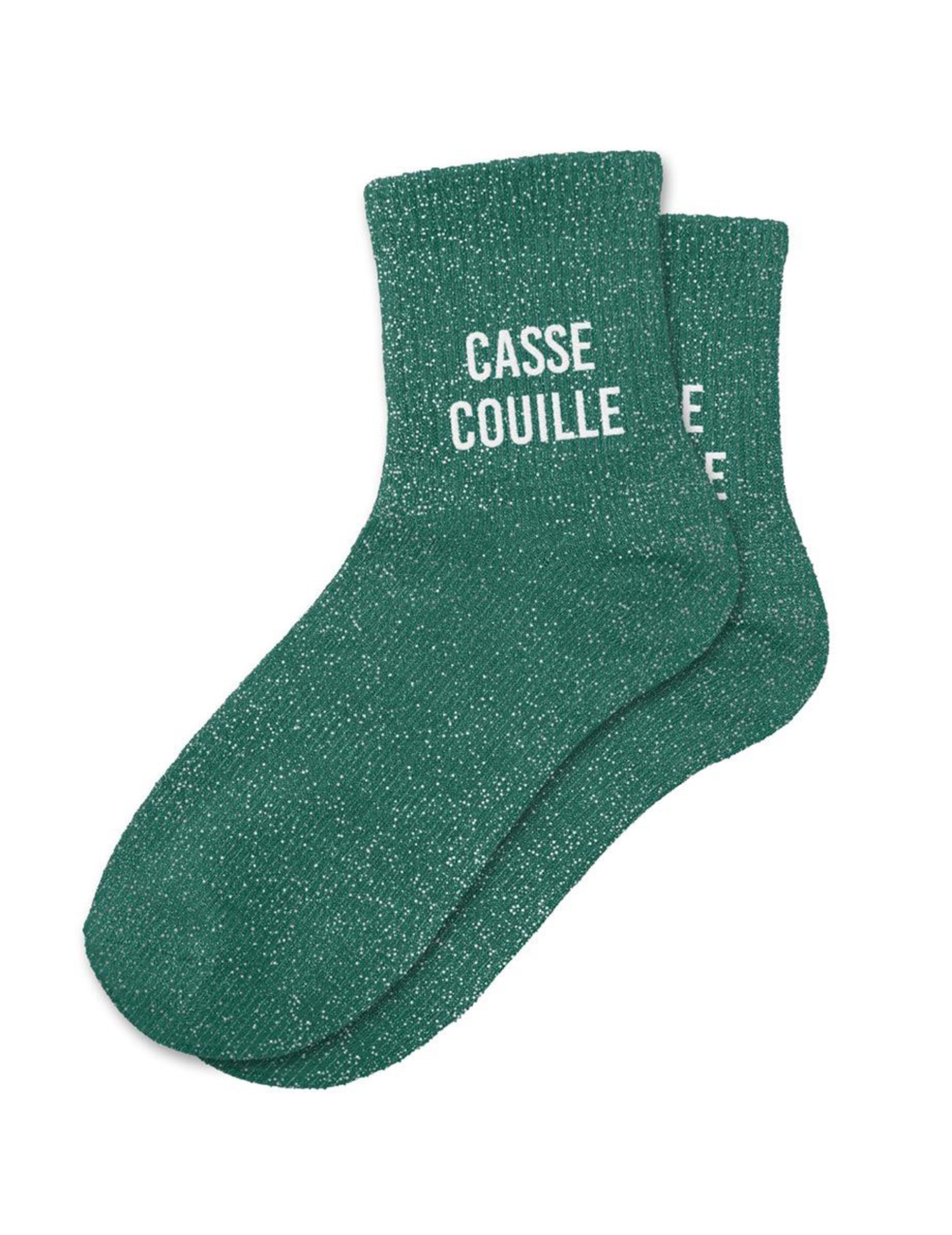 Chaussettes à paillettes Casse couille femme