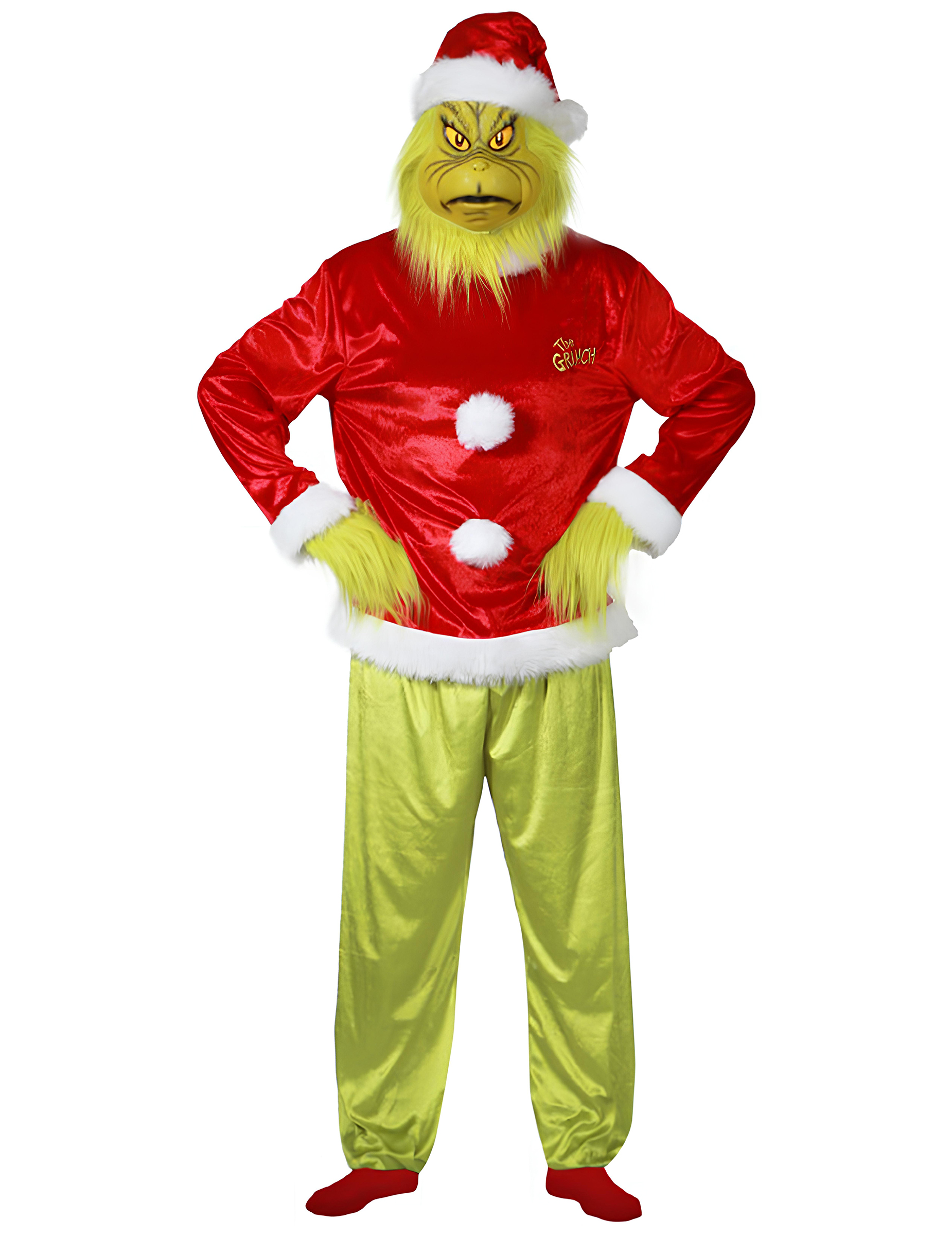 Déguisement complet le Grinch adulte