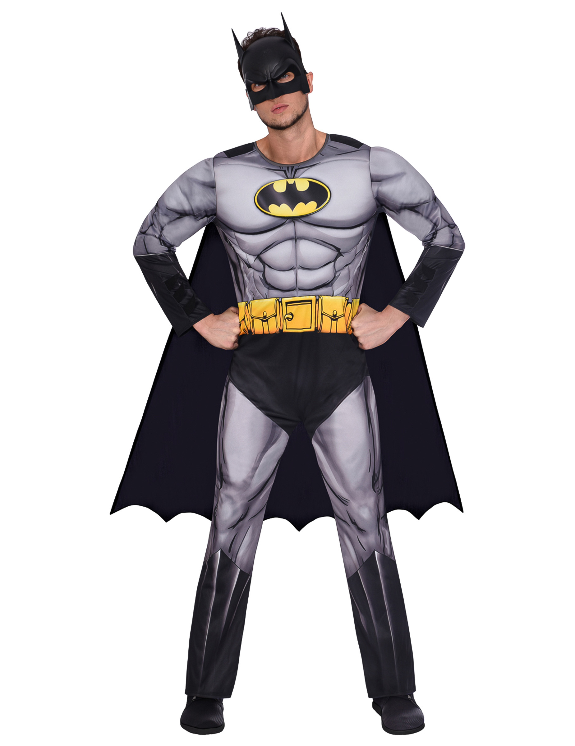 Déguisement Batman gris adulte