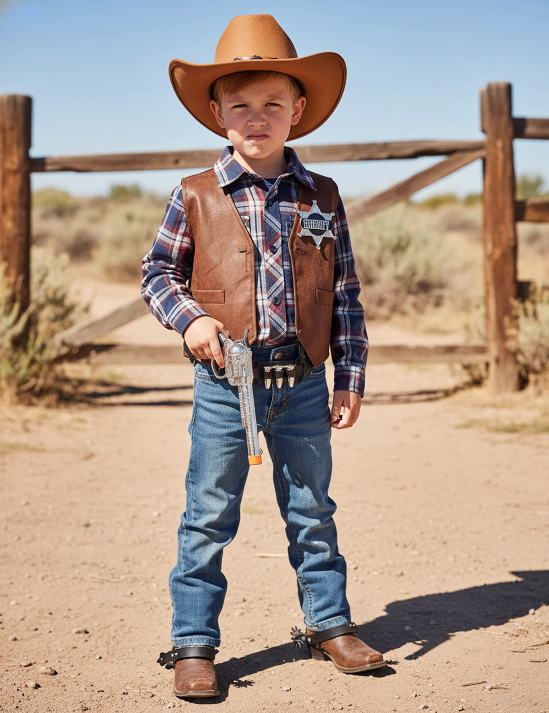 Kit accessoires de cowboy