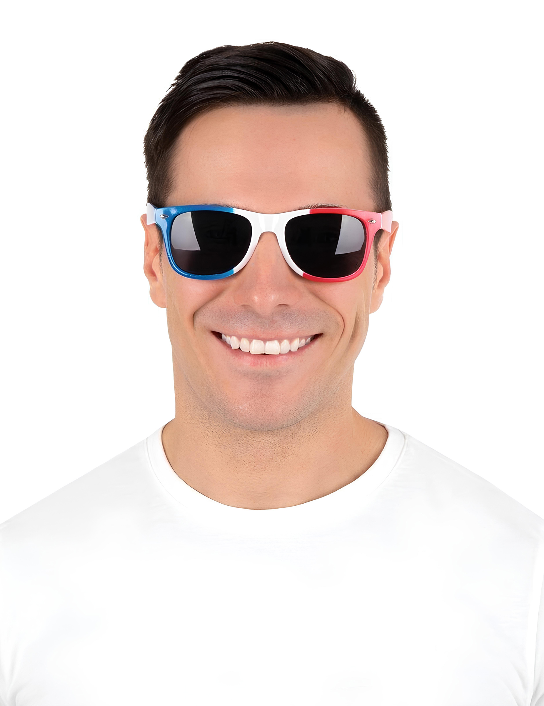 Lunettes supporter France adulte