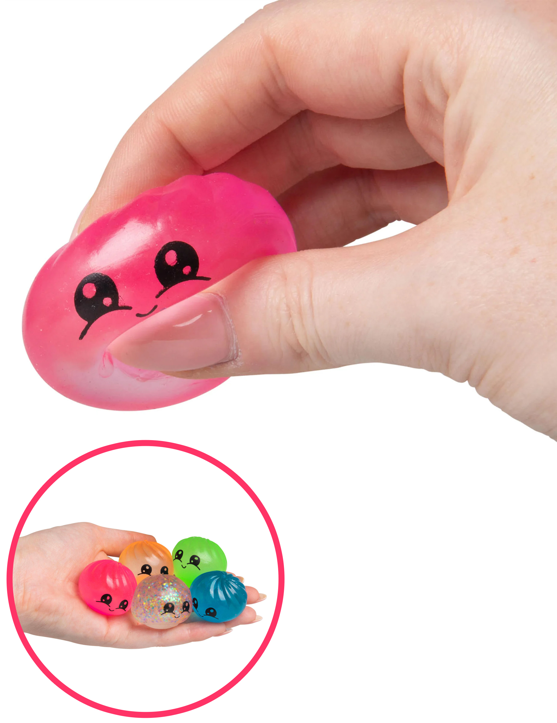 Balle anti stress Scrunchems Bao S