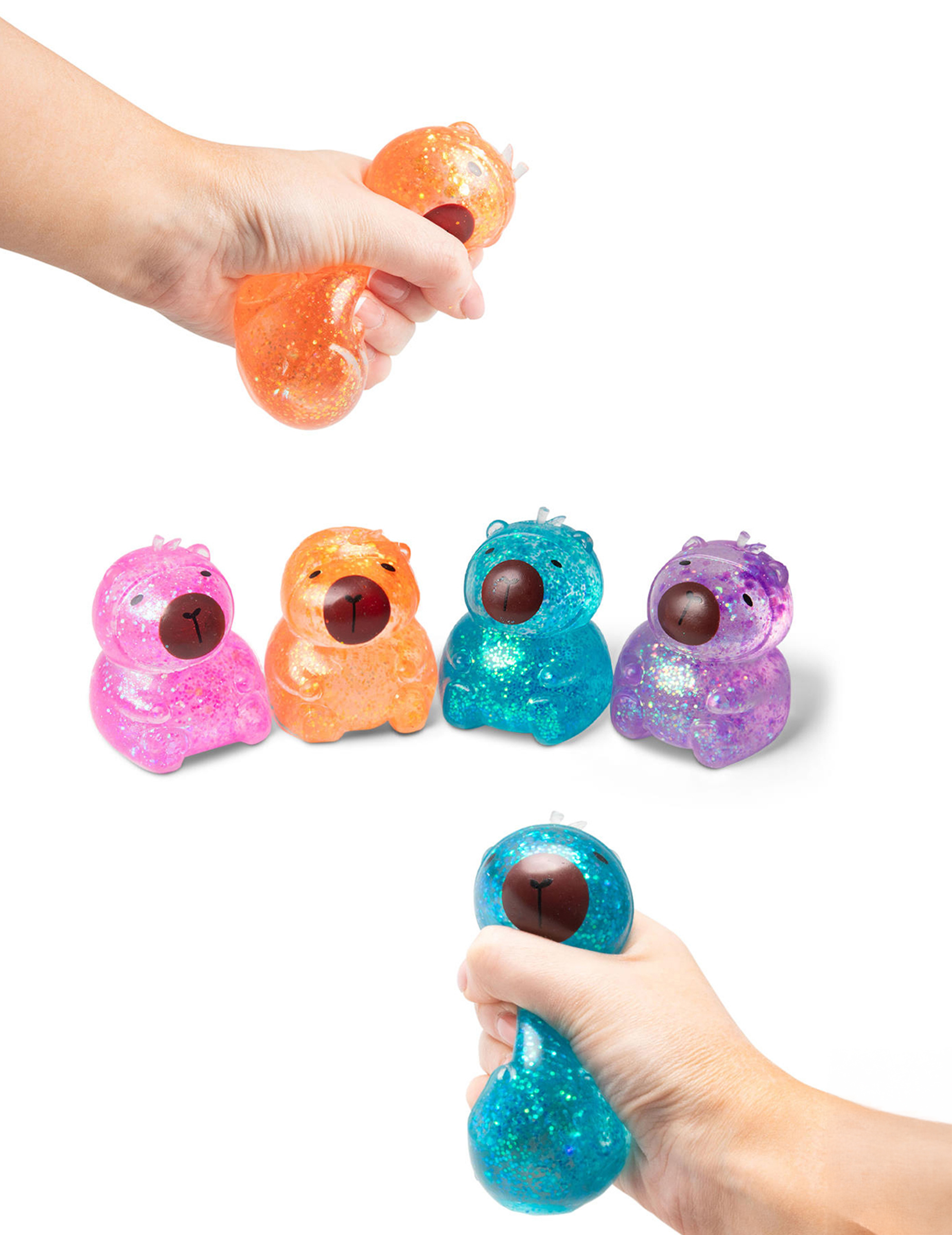 Balle capybara anti stress Scrunchems